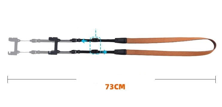 Smycz Uchwyt Do Kontrolera DJI MAVIC 3 / MINI 2 / AIR 2 Czarny - obrazek 6