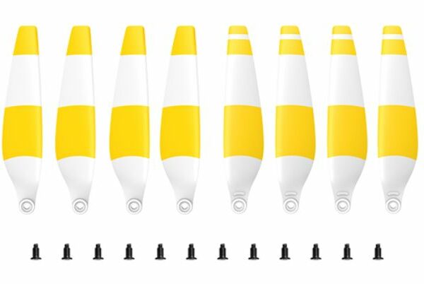 Śmigła Do Drona DJI MINI 3 6030F WHITE-YELLOW 8 SZT.