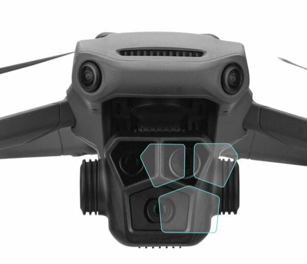 Szkło Hartowane Ochronne DJI Mavic 3 Pro - Podwójny Zestaw